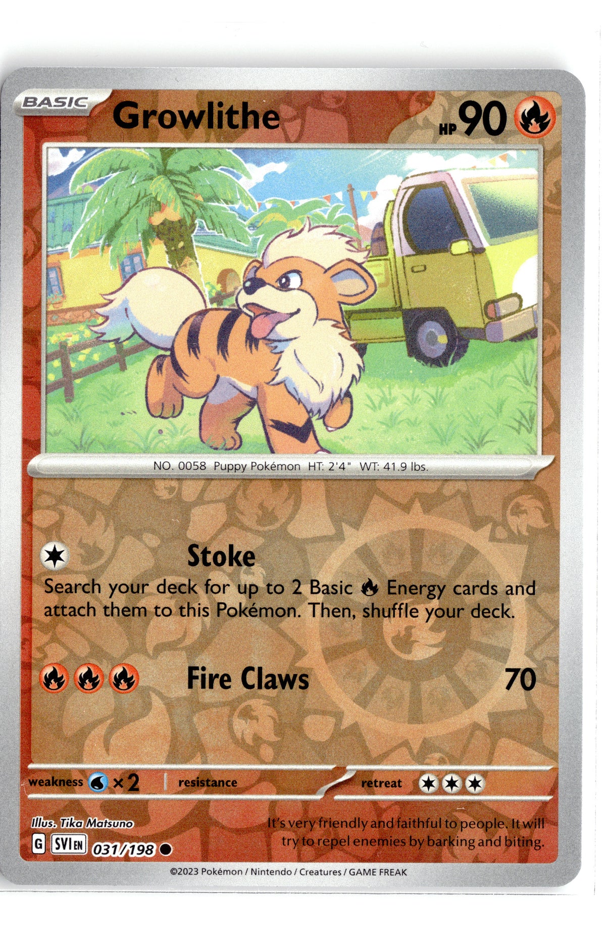 Growlithe - 031/198