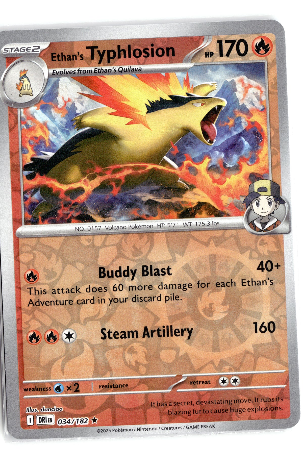 Ethan's Typhlosion