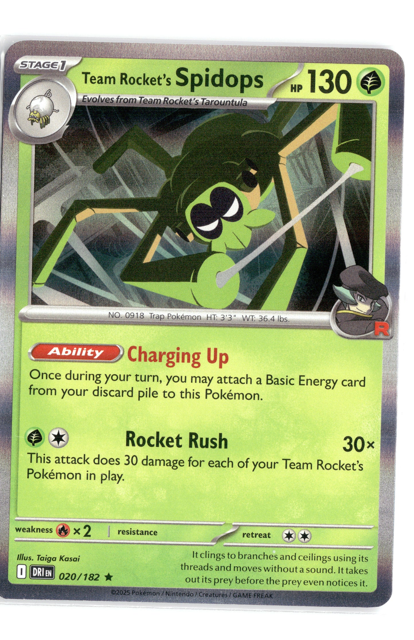 Team Rocket's Spidops - 020/182