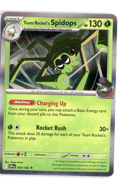 Team Rocket's Spidops - 020/182