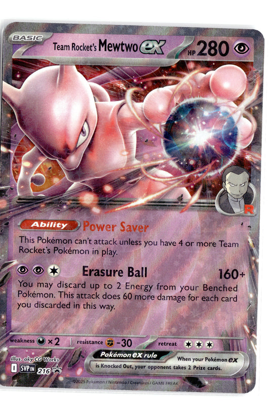 Team Rocket's Mewtwo ex - 216