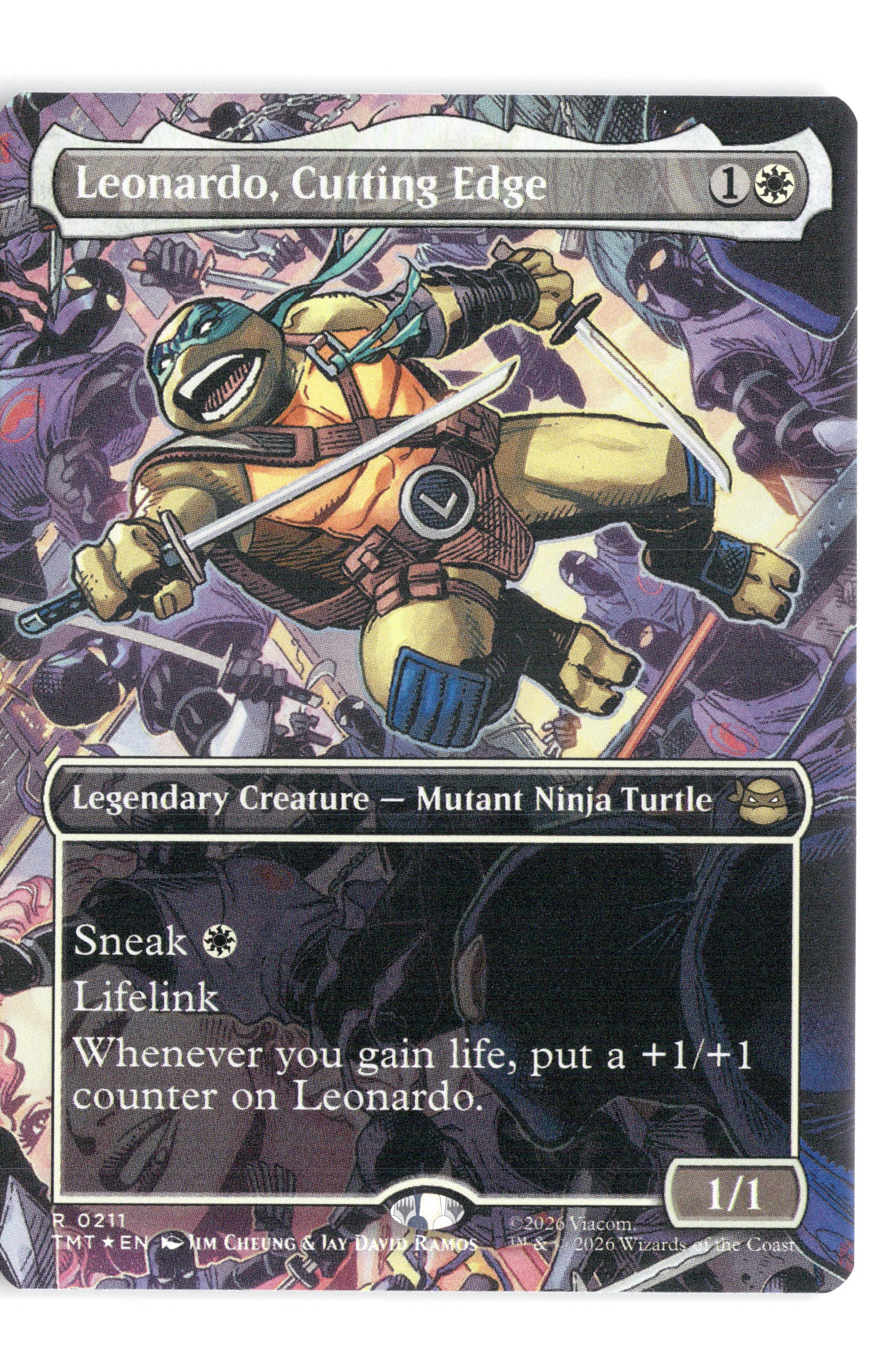 Leonardo, Cutting Edge (Borderless)