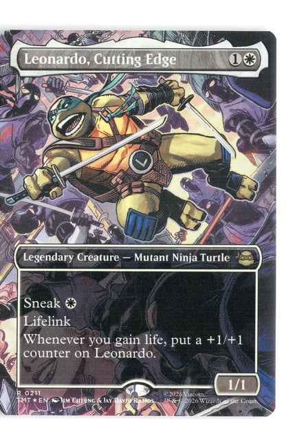 Leonardo, Cutting Edge (Borderless)