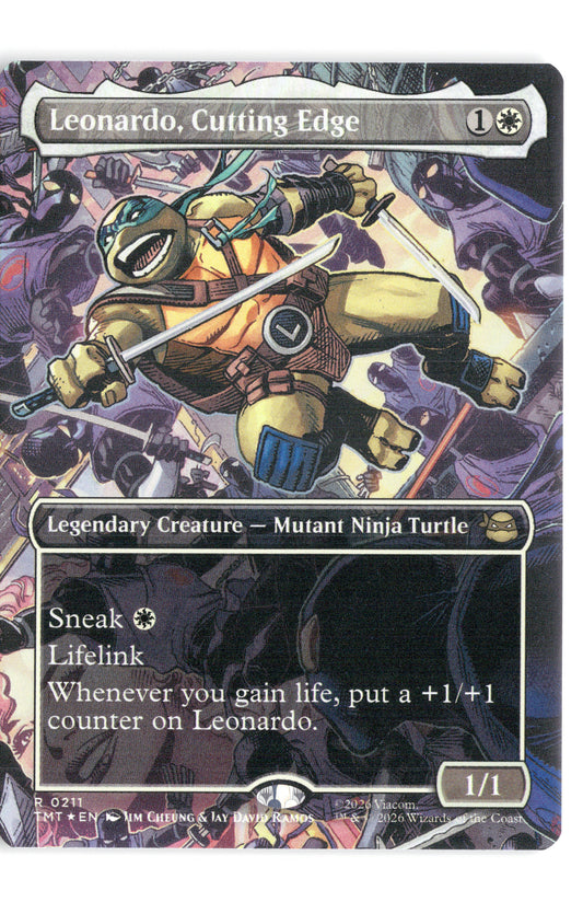 Leonardo, Cutting Edge (Borderless)