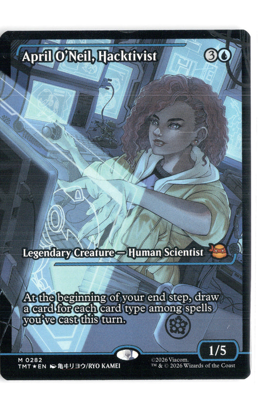 April O'Neil, Hacktivist (0282) (Showcase)
