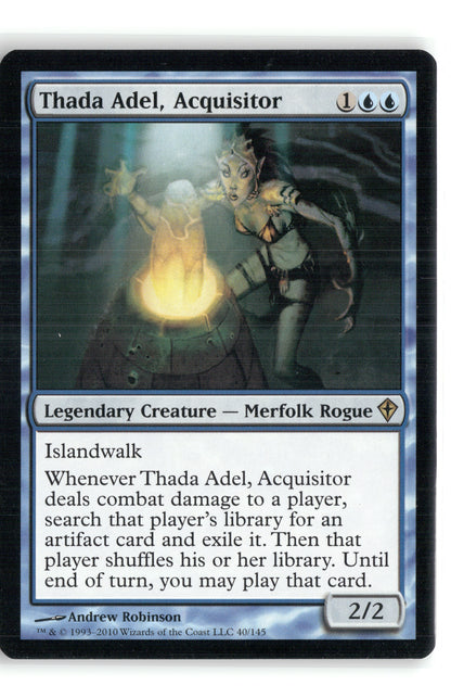 Thada Adel, Acquisitor