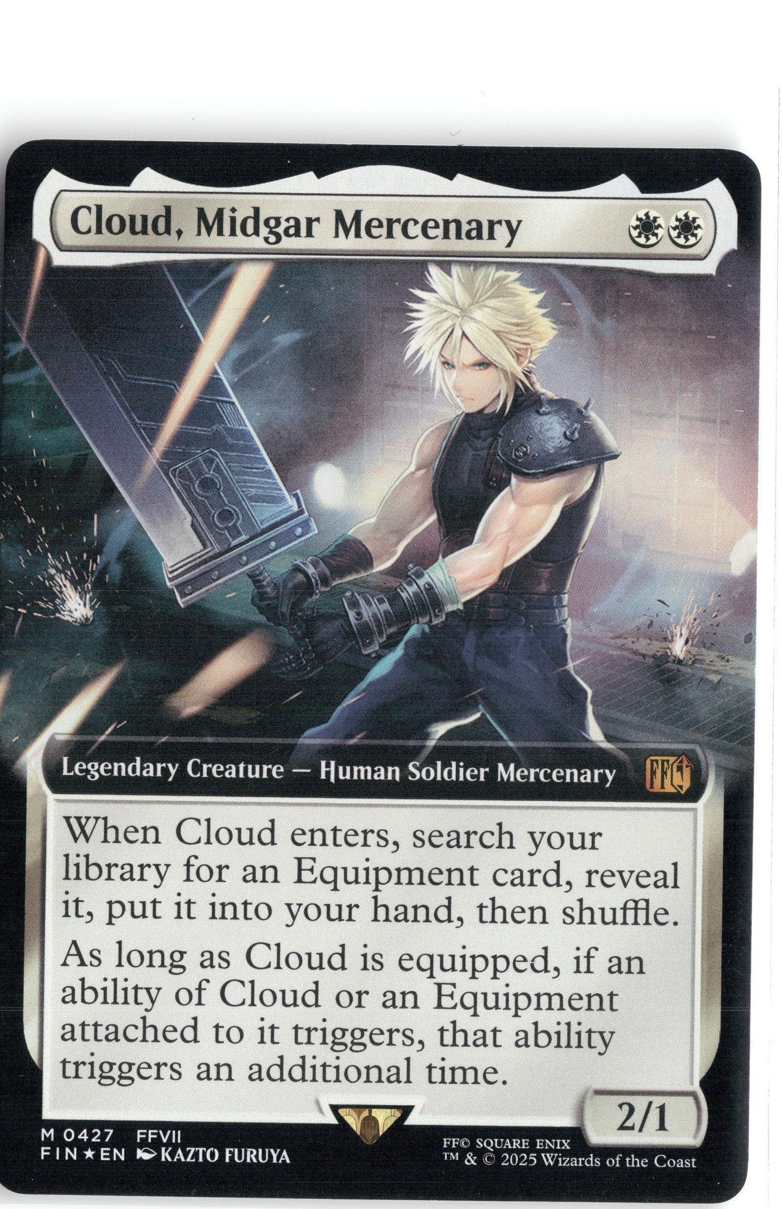 Cloud, Midgar Mercenary (Extended Art)