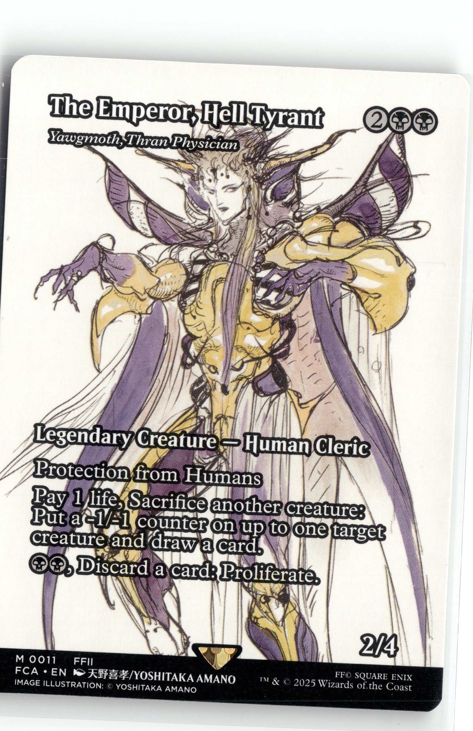 The Emperor, Hell Tyrant - Yawgmoth, Thran Physician (Showcase)