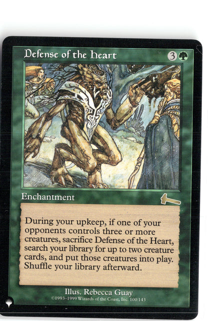 Defense of the Heart