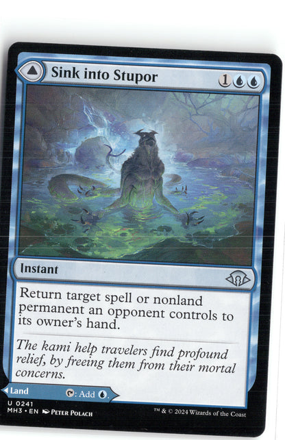Sink into Stupor