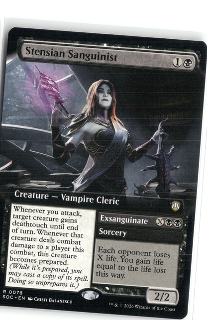 Stensian Sanguinist (Extended Art)