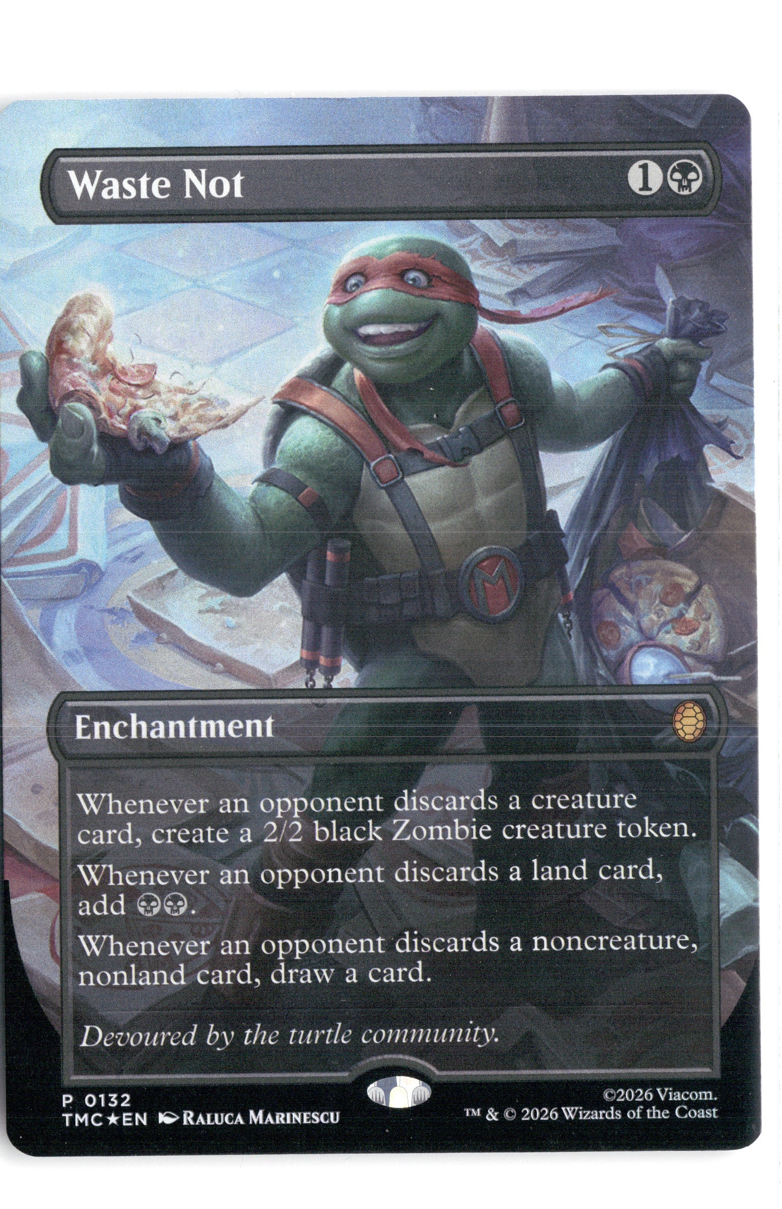 Waste Not (Borderless)