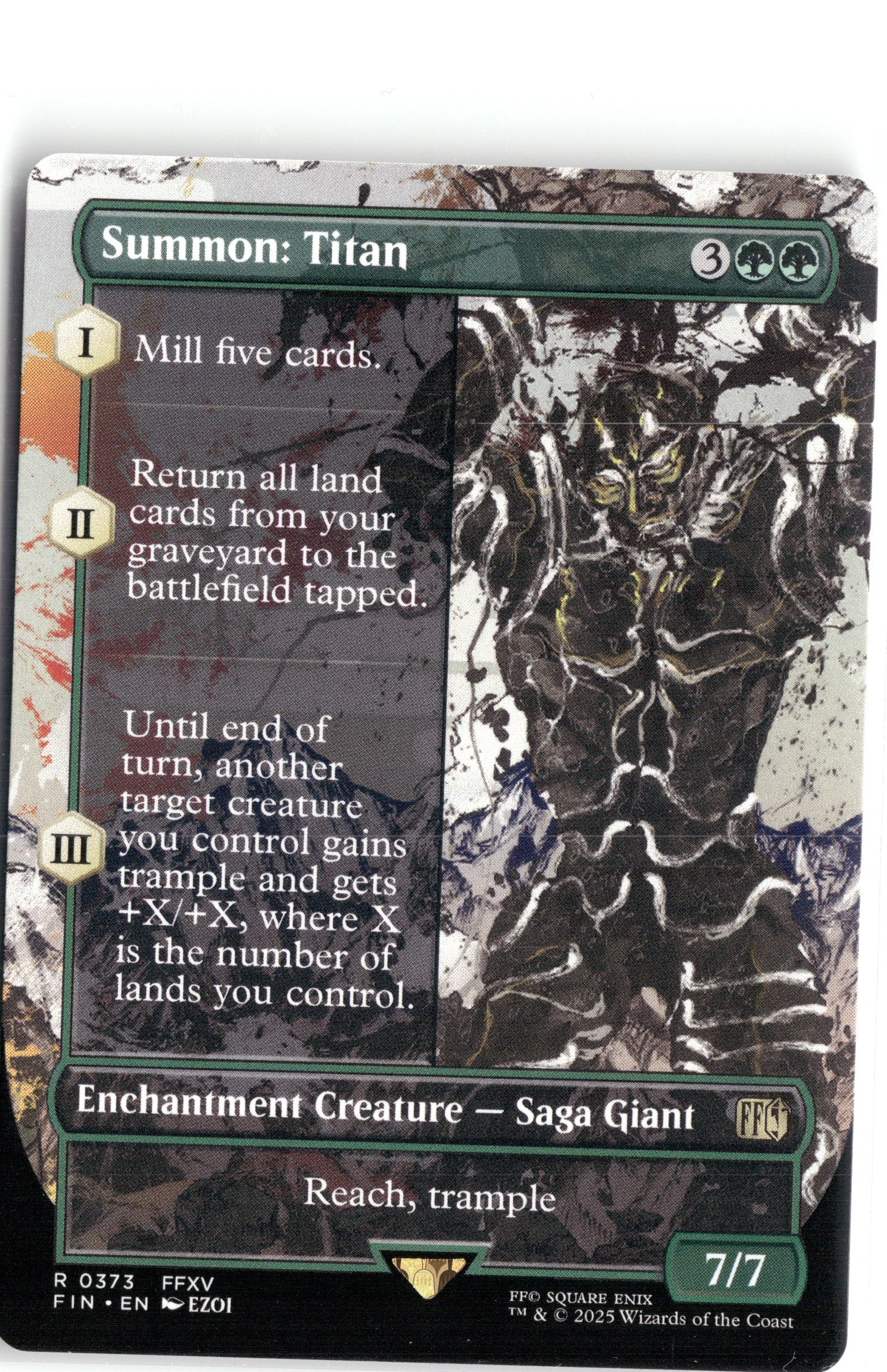 Summon: Titan (Borderless)