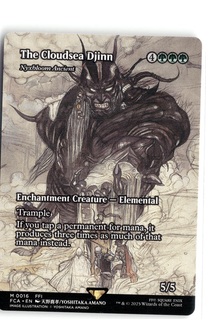 The Cloudsea Djinn - Nyxbloom Ancient (Showcase)