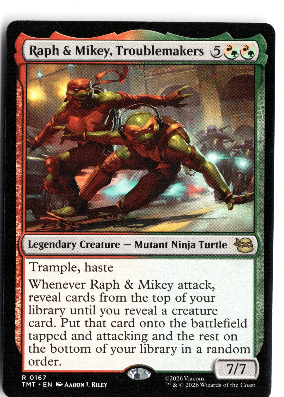 Raph & Mikey, Troublemakers