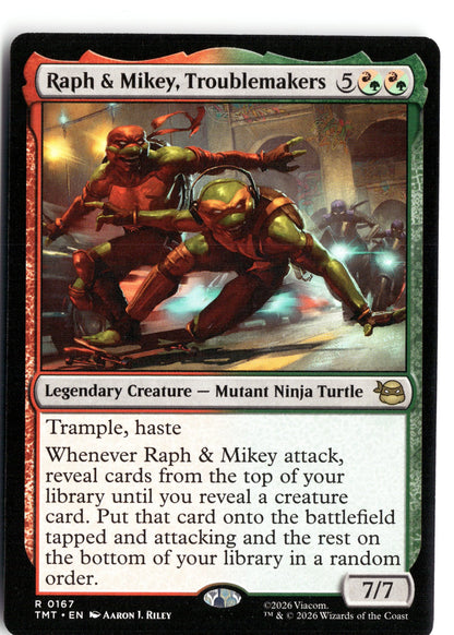 Raph & Mikey, Troublemakers