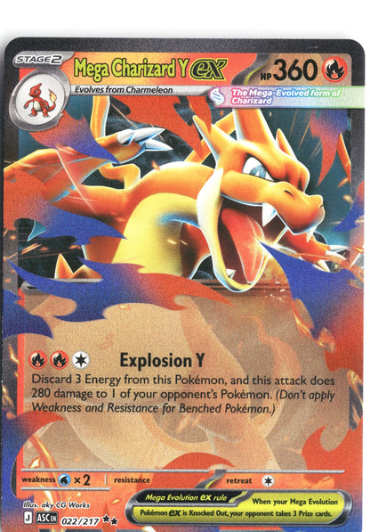 Mega Charizard Y ex - 022/217