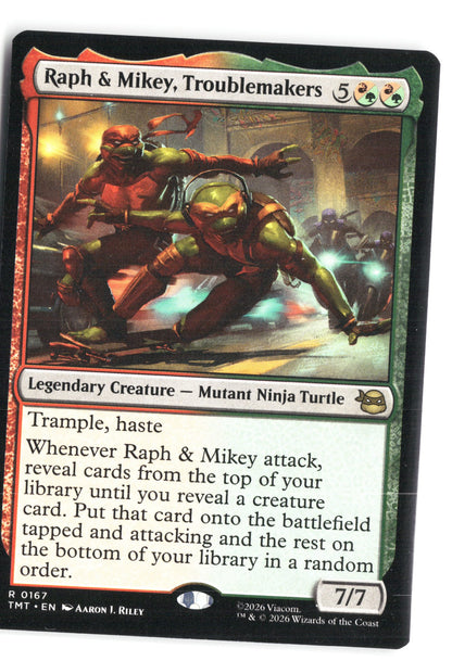 Raph & Mikey, Troublemakers